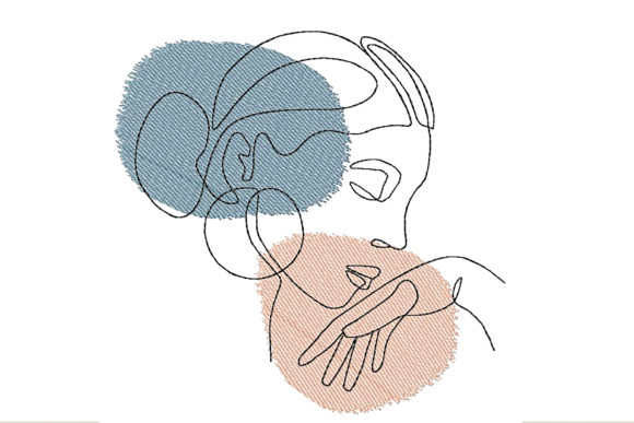 Abstract Woman One Line Art: A Holiday Design Review