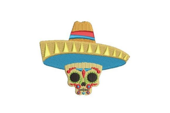 Day of the Dead Mask with Sombrero Review
