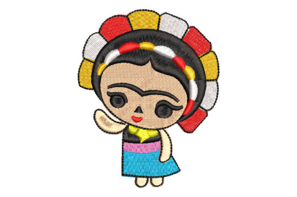 Doll with Flowers: A Seasonal Embroidery Review