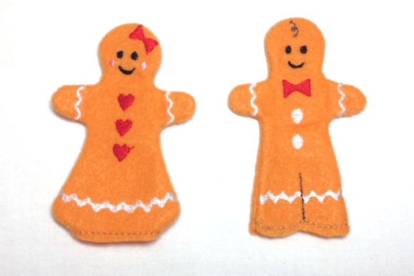 Gingerbread Finger Puppet Set ITH Review