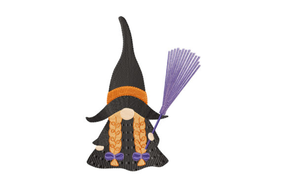 Halloween Gnome Girl in Witch Dress Review