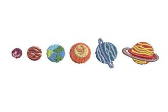 Planets: A Designer’s Review for Space-Themed Embroidery