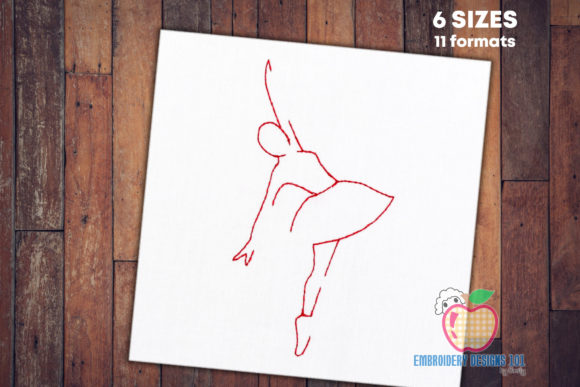 Review: A Girl Doing Ballerina Dance Embroidery