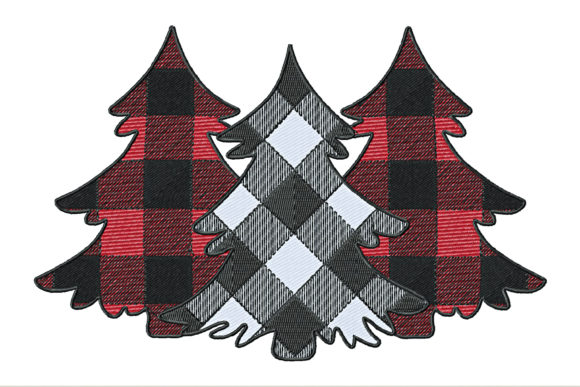 Review: Christmas Tree Buffalo Plaid Design