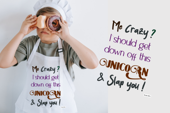 Reviewing Me Crazy Unicorn Quote for Boutique Apparel