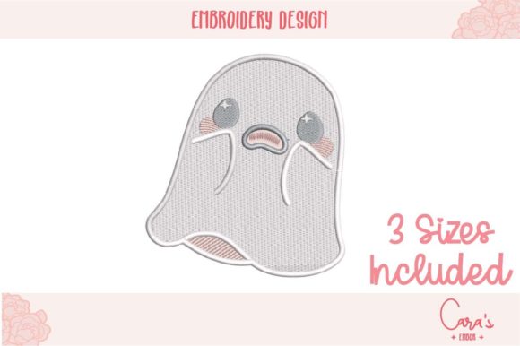 Scary Ghost: A Designer’s Review for Halloween Embroidery
